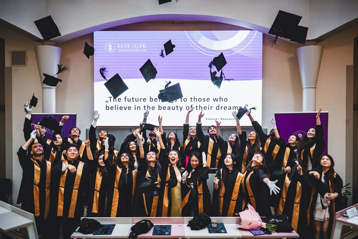 ELTE nemzetközi diplomaosztó | 2025 | Fotó: Temesi Ádám