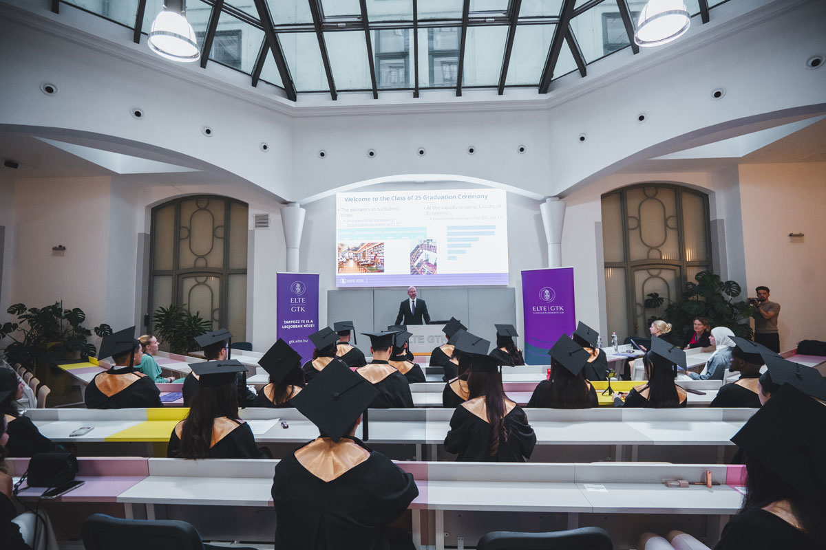 ELTE nemzetközi diplomaosztó | 2025 | Fotó: Temesi Ádám